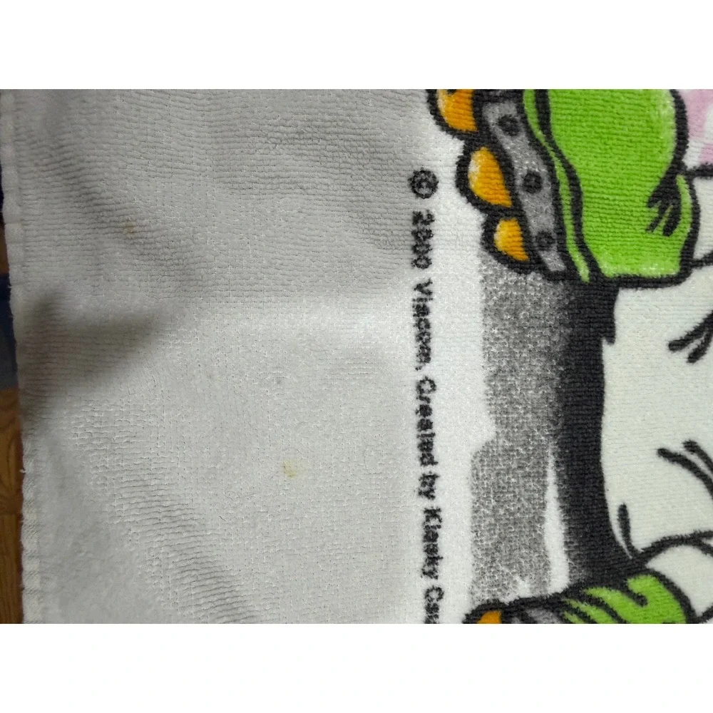 Vintage 2000‎ Rugrats Nickelodeon Beach Towel Rollerblading Tommy Chuckie